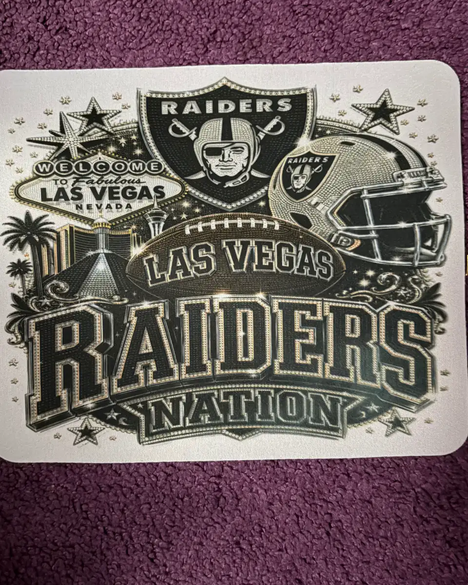 Las Vegas Raiders Nation mouse pad